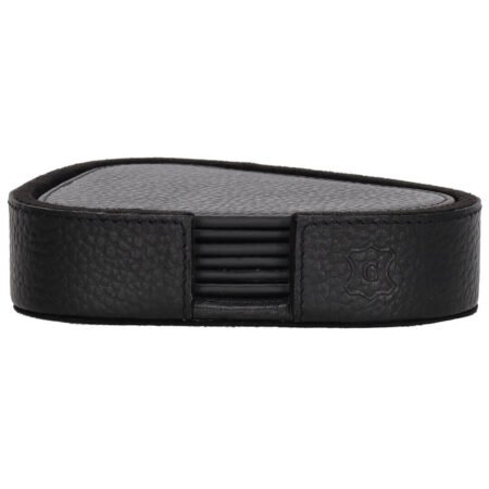 chamada-onderzetters-lotte-organisch-zwart-tjkinterior