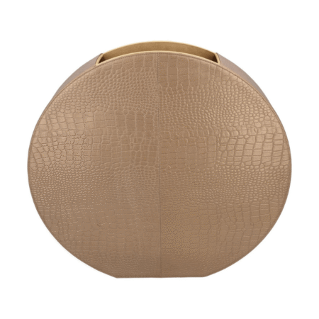 chamada-platte-vaas-croco-koper-tjkinterior